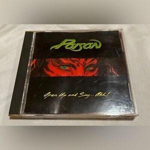 Poison - Open Up and Say...Ahh! - CD - Tested + Plays - Mint Condition
